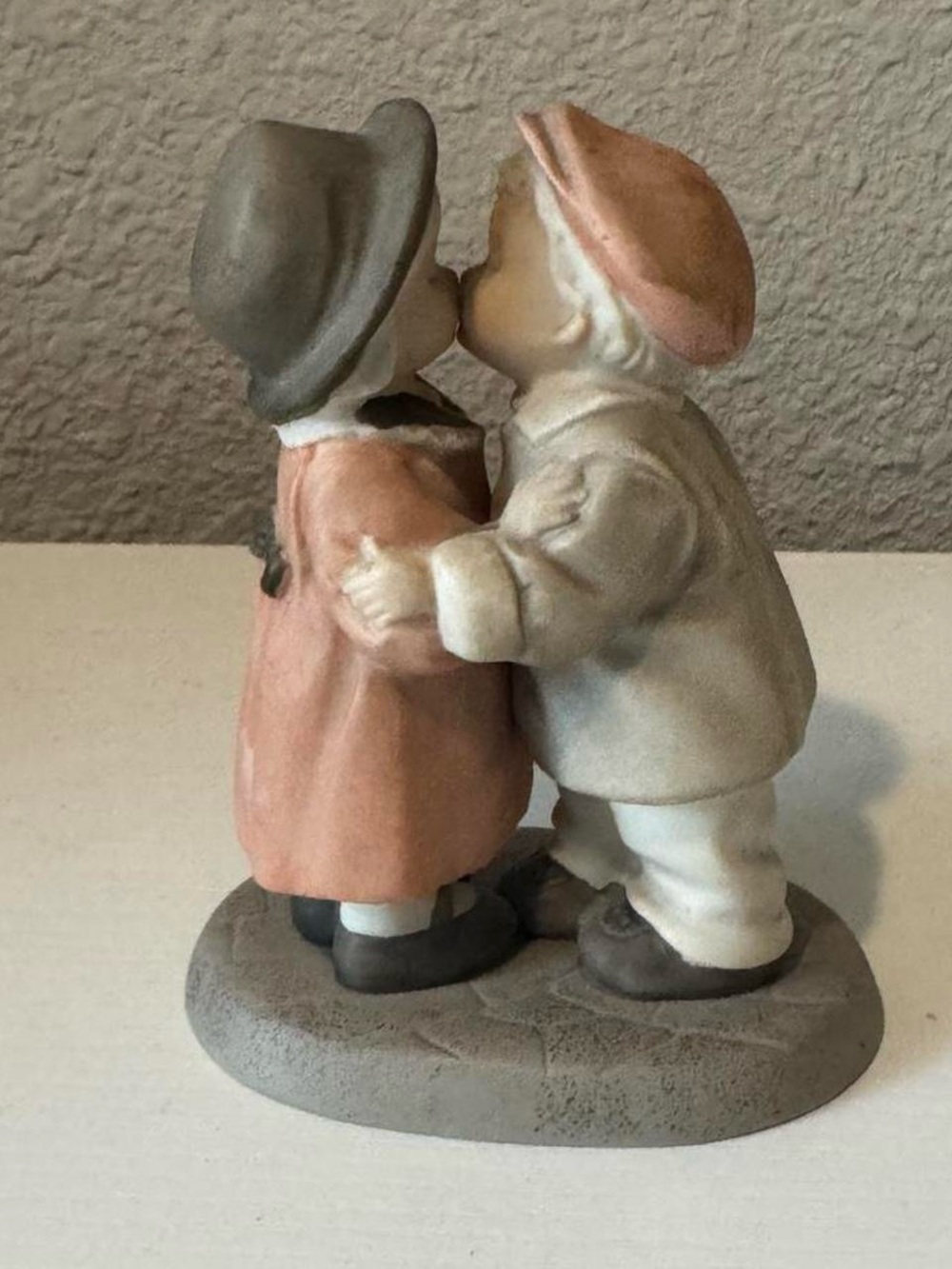 Enesco Ceramic figurine “ love sealed with a kiss”